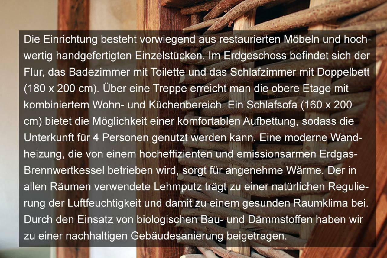 Ferienhaus -Kaisereinsde - In Lehmbauweise Parken Gratis Quedlinburg Exterior foto